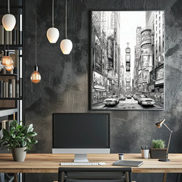 Times Square Urban Vibe Travel Poster