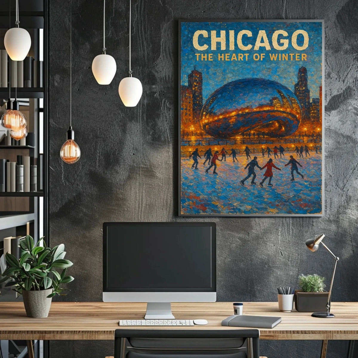 Chicago The Heart Of Winter Poster