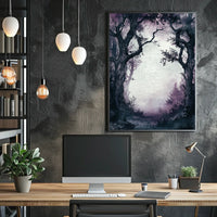 Mystical Forest Wonderland Art Print National Park Poster