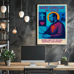 Saint Camillus De Lellis Poster