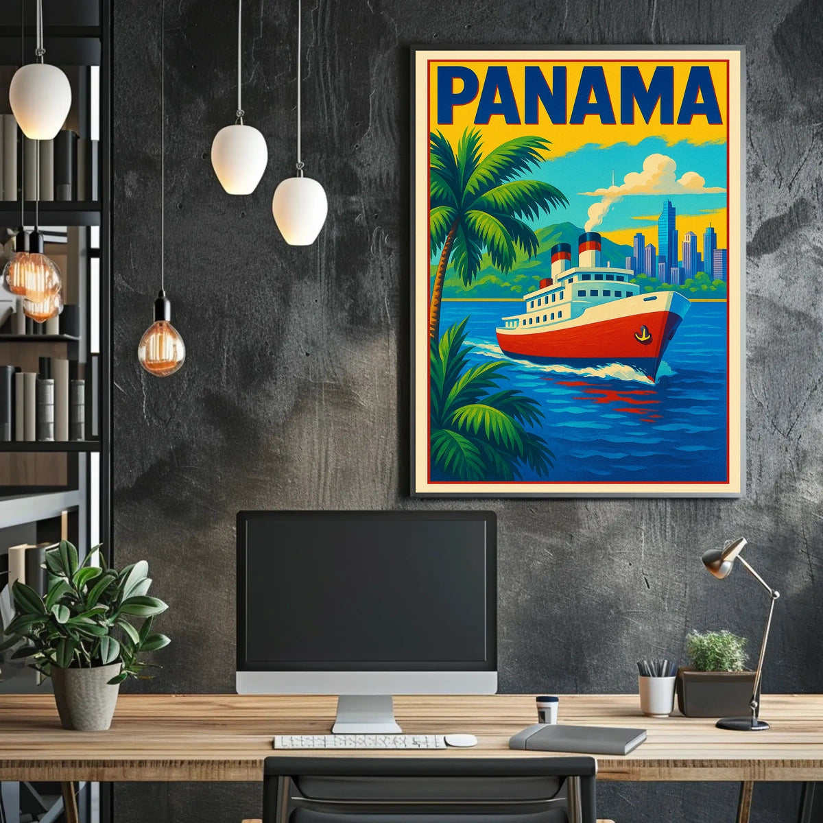 Panama Travel Poster