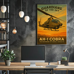 Guardians of the Sky: Military Recruitment Poster