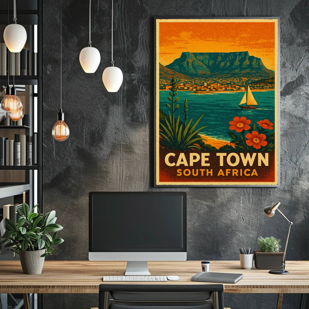 Cape Town South Africa Poster