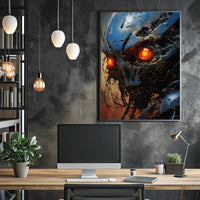 Cybernetic Visage Poster PosterGoat