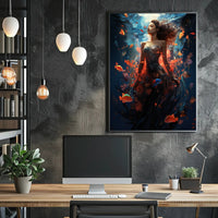 Underwater Elegance Poster