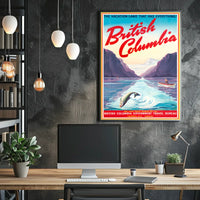 Discover British Columbia Poster