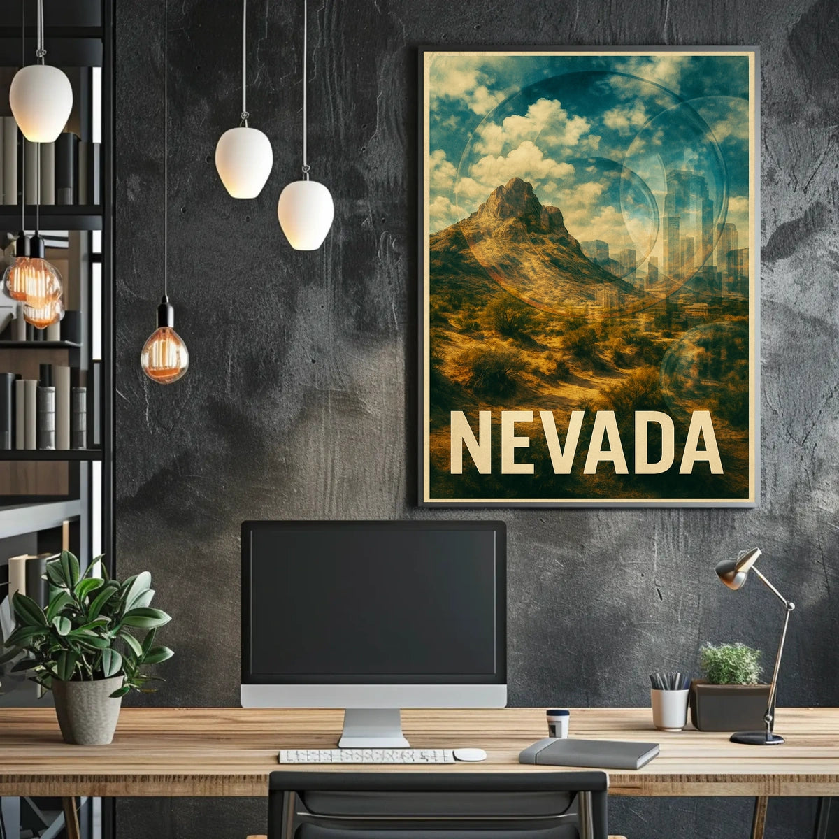 Nevada Landscape Poster