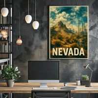 Nevada Landscape Poster