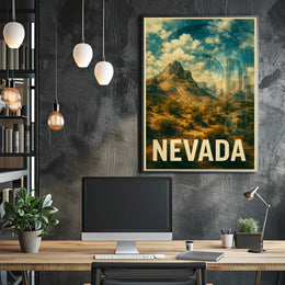 Nevada Landscape Poster