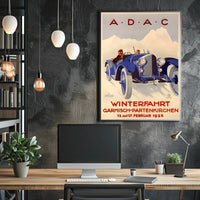 Winterfahrt 1925 Advertisement Poster