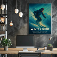 Winter Glide Poster