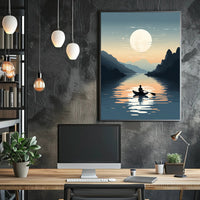 Moonlit Serenity Poster