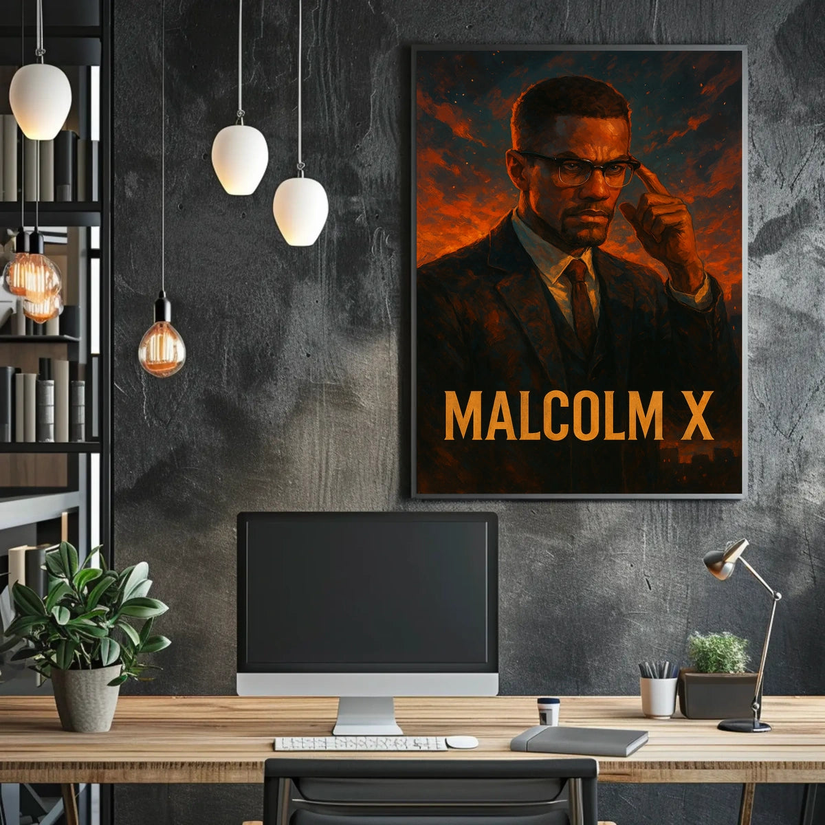 Malcolm X Poster