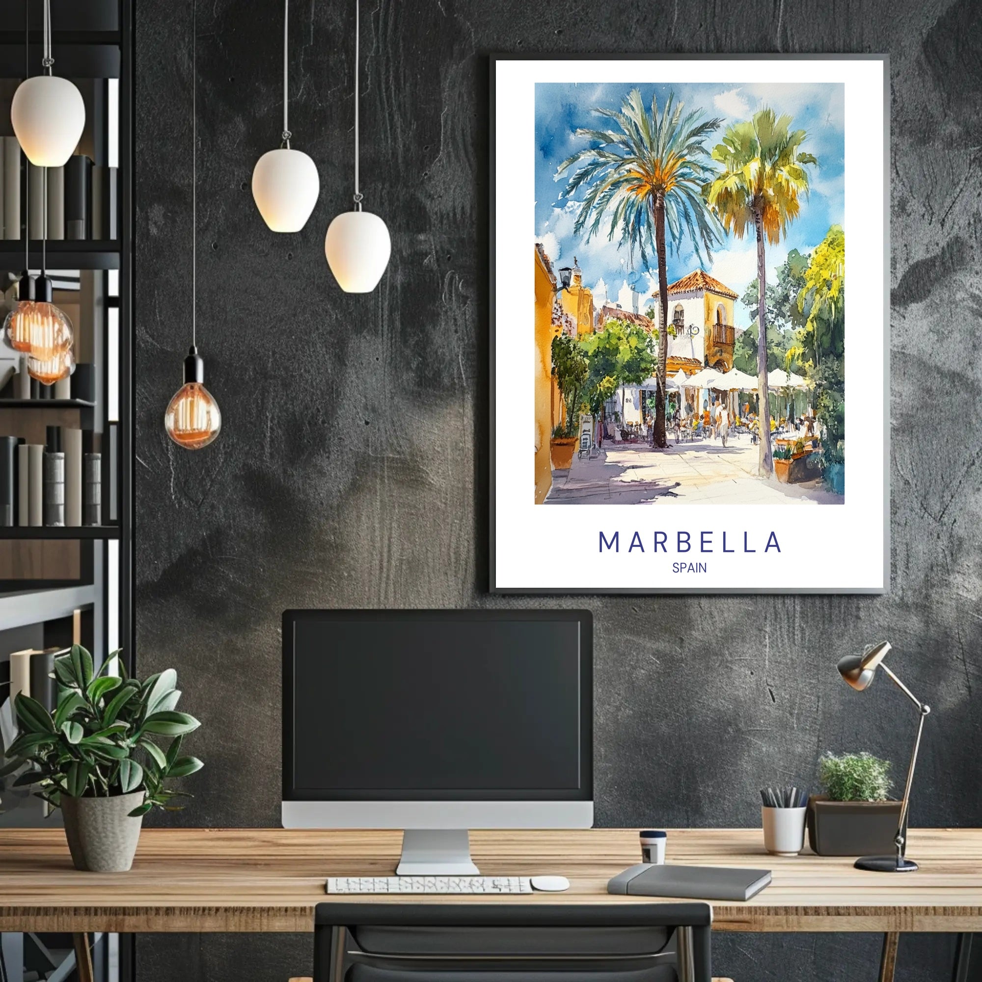 Marbella Charm Poster PosterGoat