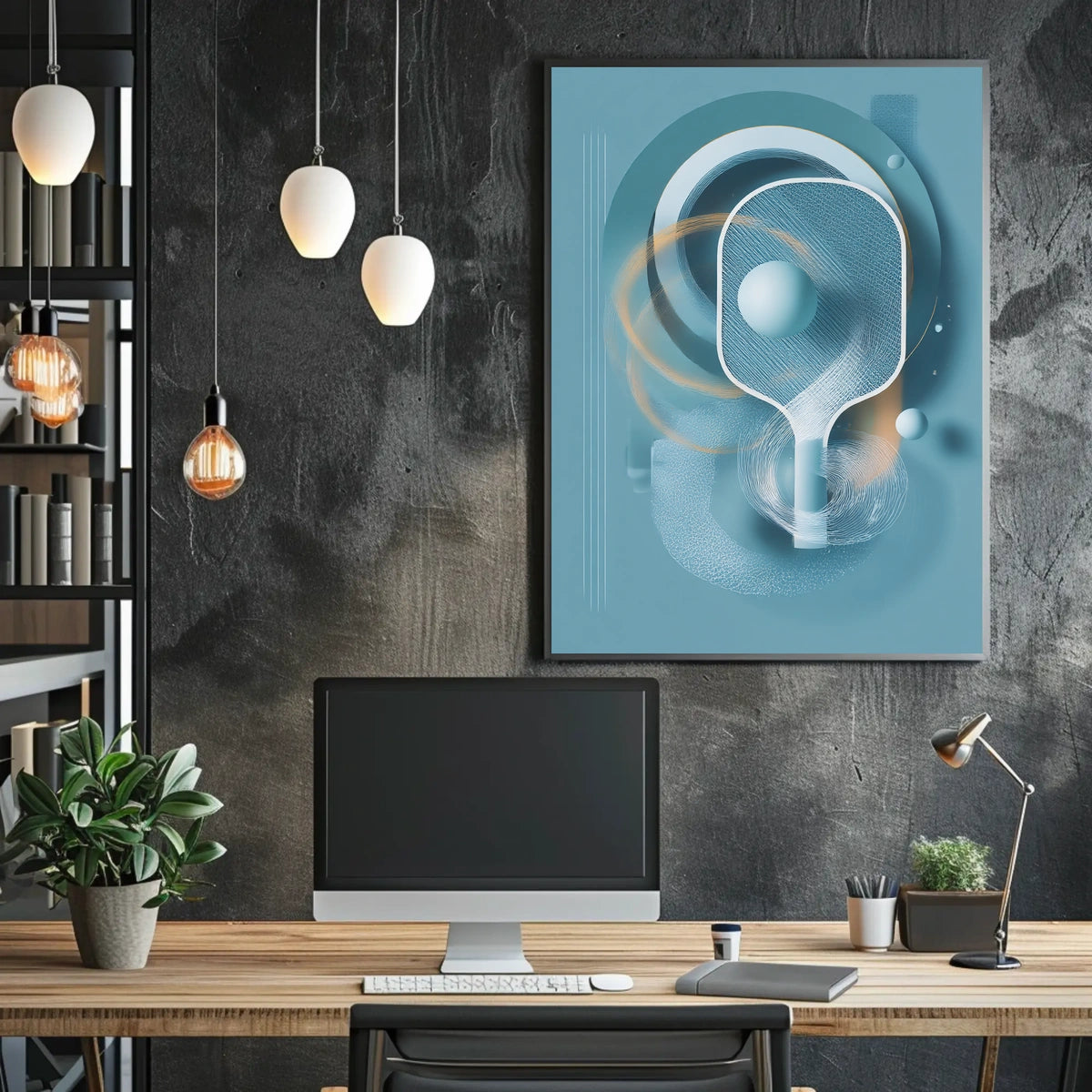 Abstract Harmony Abstract Poster