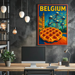 Belgium A Taste Of Culture Poster