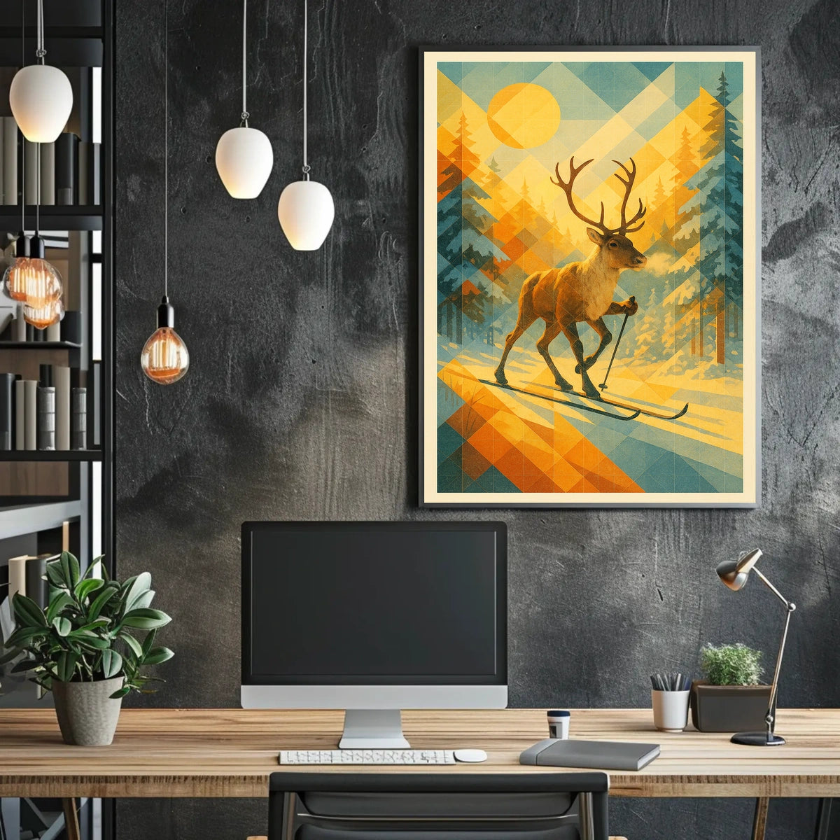 Winter Adventure Poster