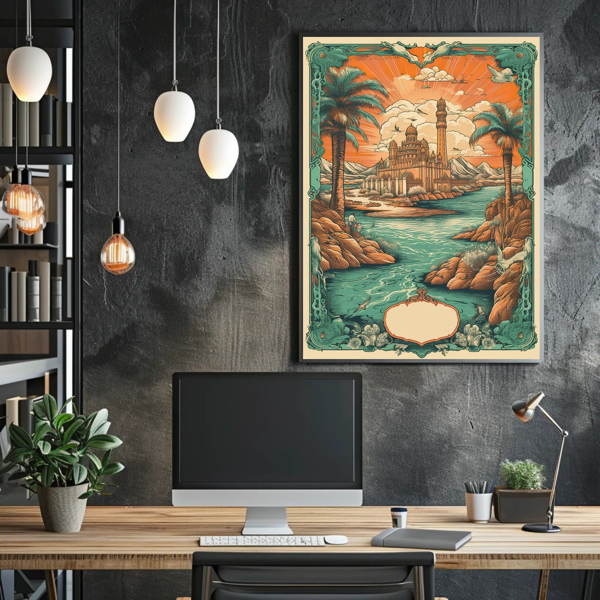 Enchanted Oasis Poster