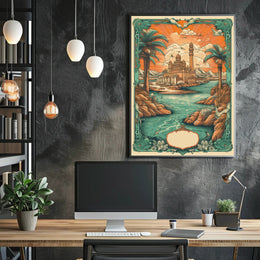 Enchanted Oasis Poster