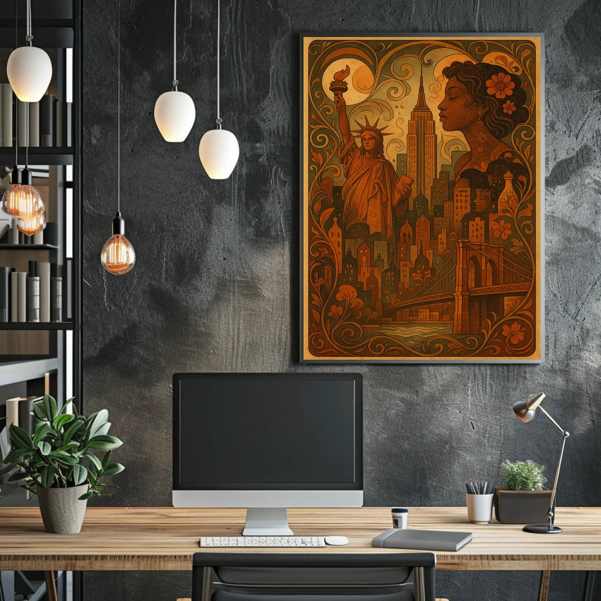 Enchanting New York City Poster