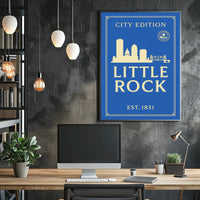 Little Rock City Edition Poster PosterGoat