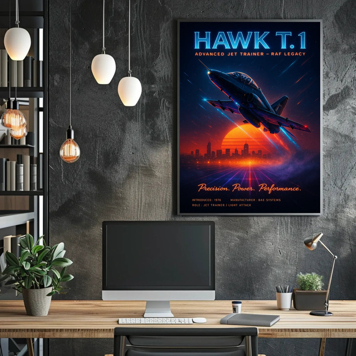 Hawk T.1 Advanced Jet Trainer Poster
