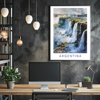 Majestic Argentina Poster PosterGoat