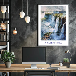 Majestic Argentina Poster PosterGoat