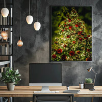 Festive Christmas Tree Poster