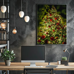 Festive Christmas Tree Poster