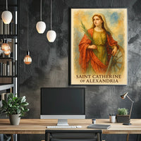 Saint Catherine of Alexandria Poster