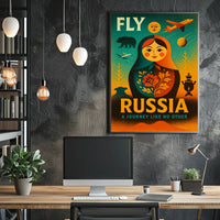 Fly Russia A Journey Like No Other Poster
