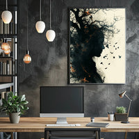 Nature's Silhouette Poster PosterGoat