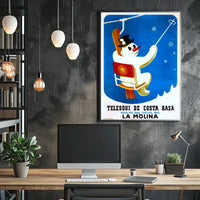 La Molina Ski Resort Poster
