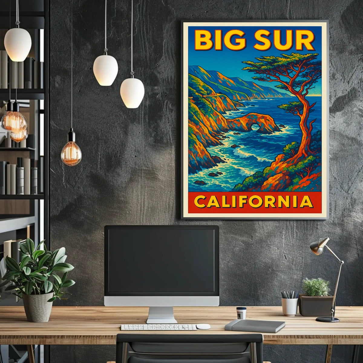 Big Sur, California Poster