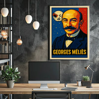 Georges Méliès Cinematic Pioneer Poster