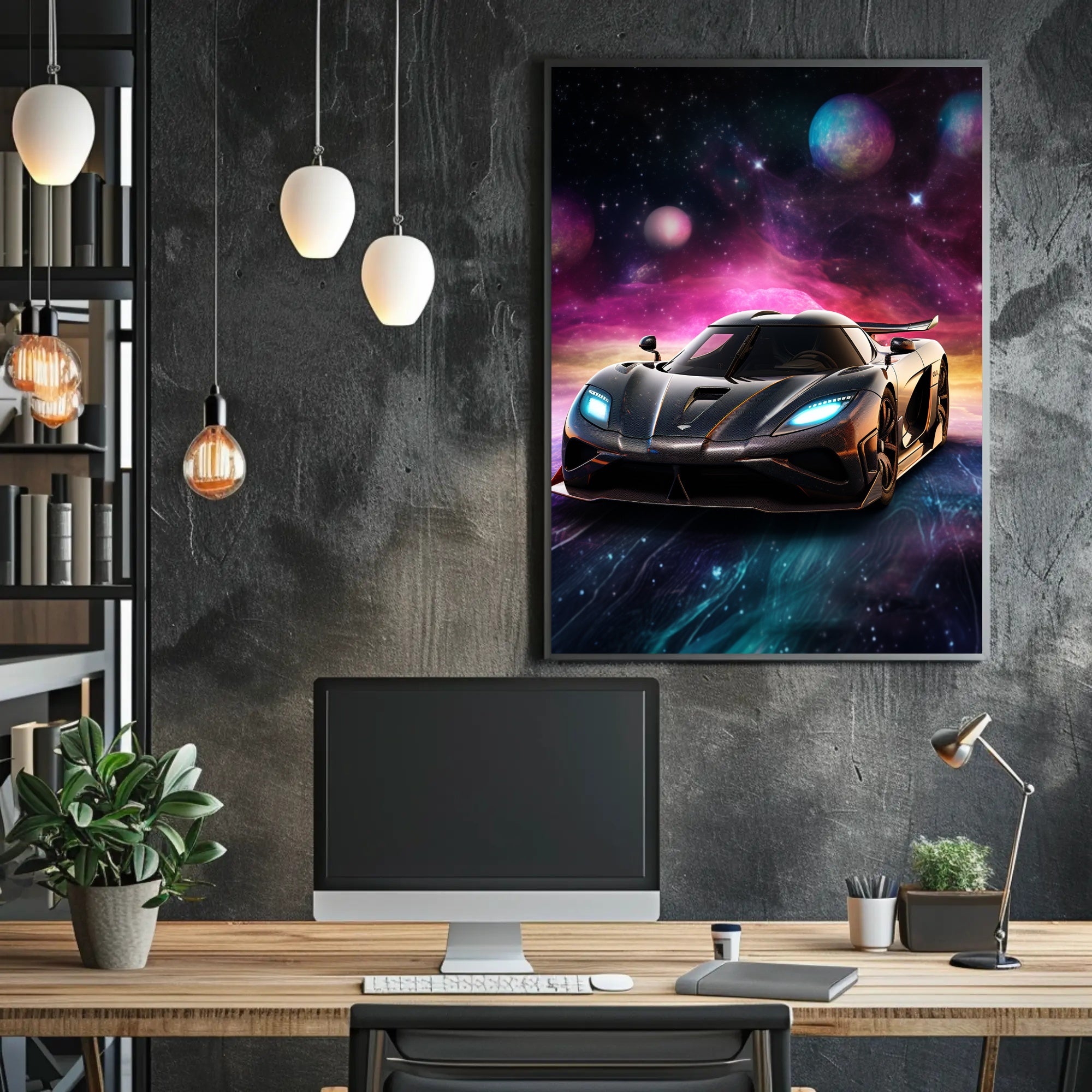 Cosmic Speed Poster PosterGoat