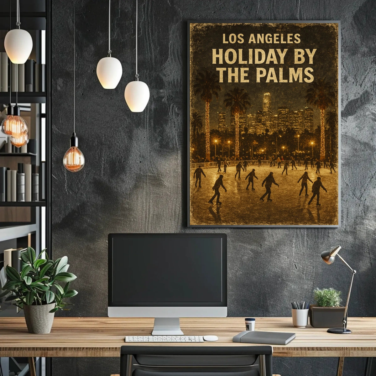 Holiday By The Palms Poster