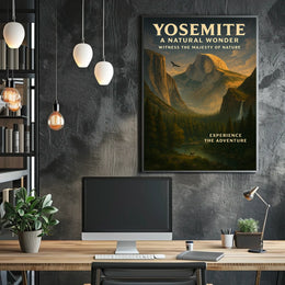 Yosemite A Natural Wonder Poster