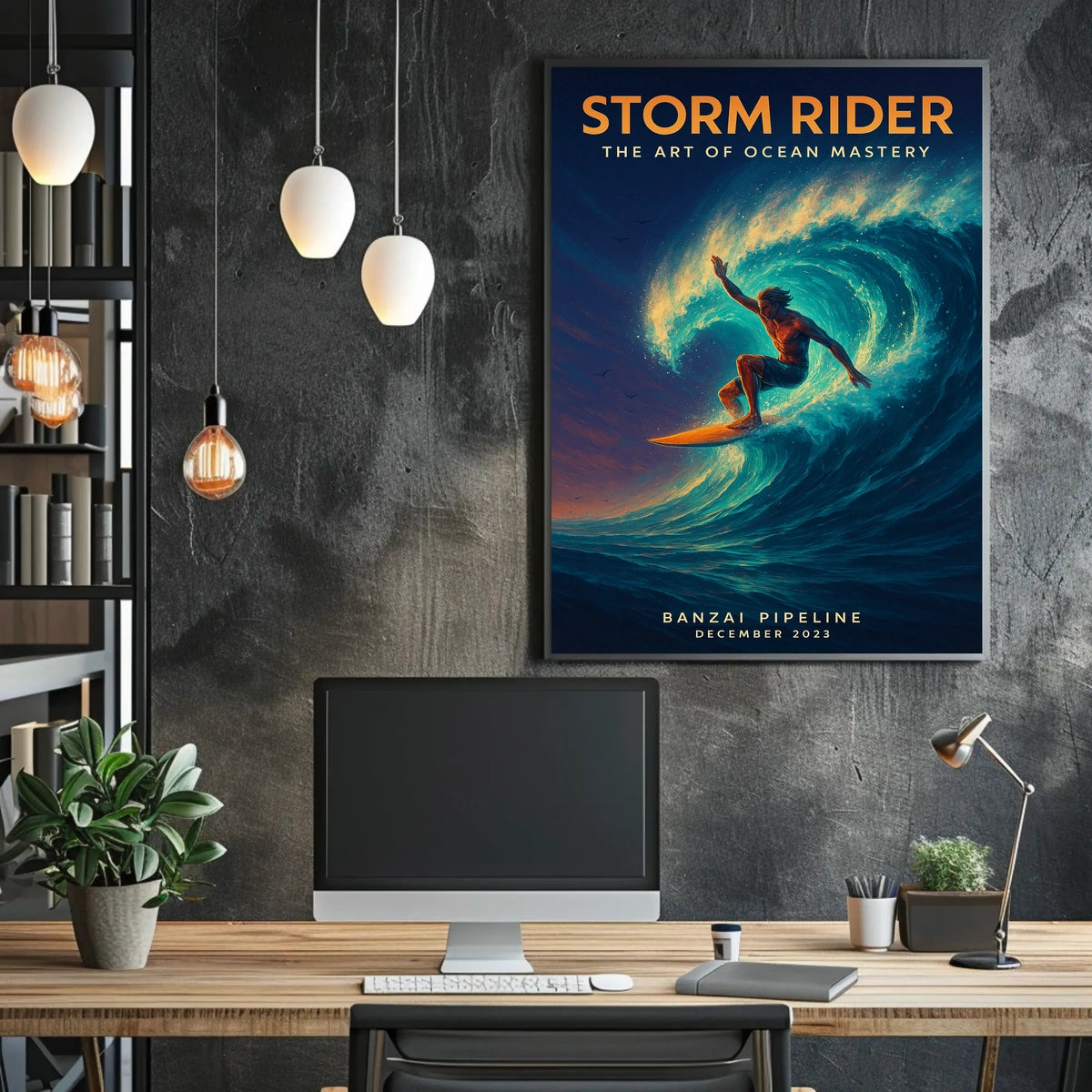 Storm Rider The Art of Ocean Mastery Poster