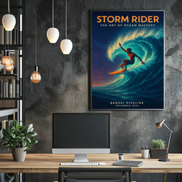 Storm Rider The Art of Ocean Mastery Poster