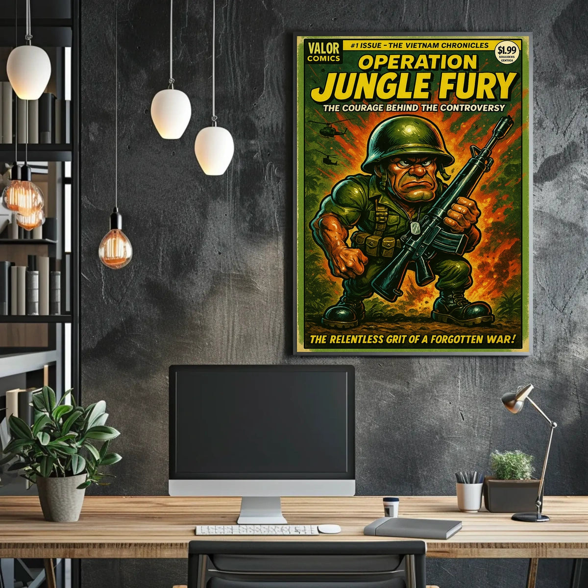 Operation Jungle Fury The Vietnam Chronicles Poster