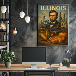 Illinois Heritage Poster