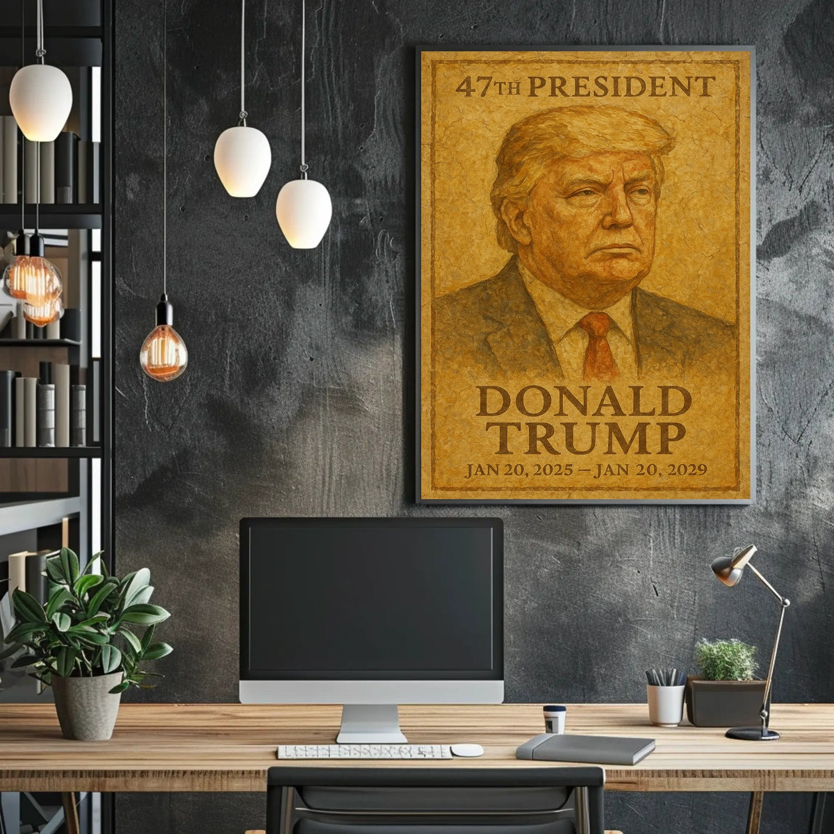 Donald Trump 47Th President Poster