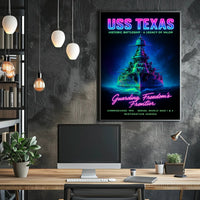 USS Texas A Legacy of Valor Poster PosterGoat