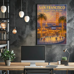 San Francisco Skyline Poster