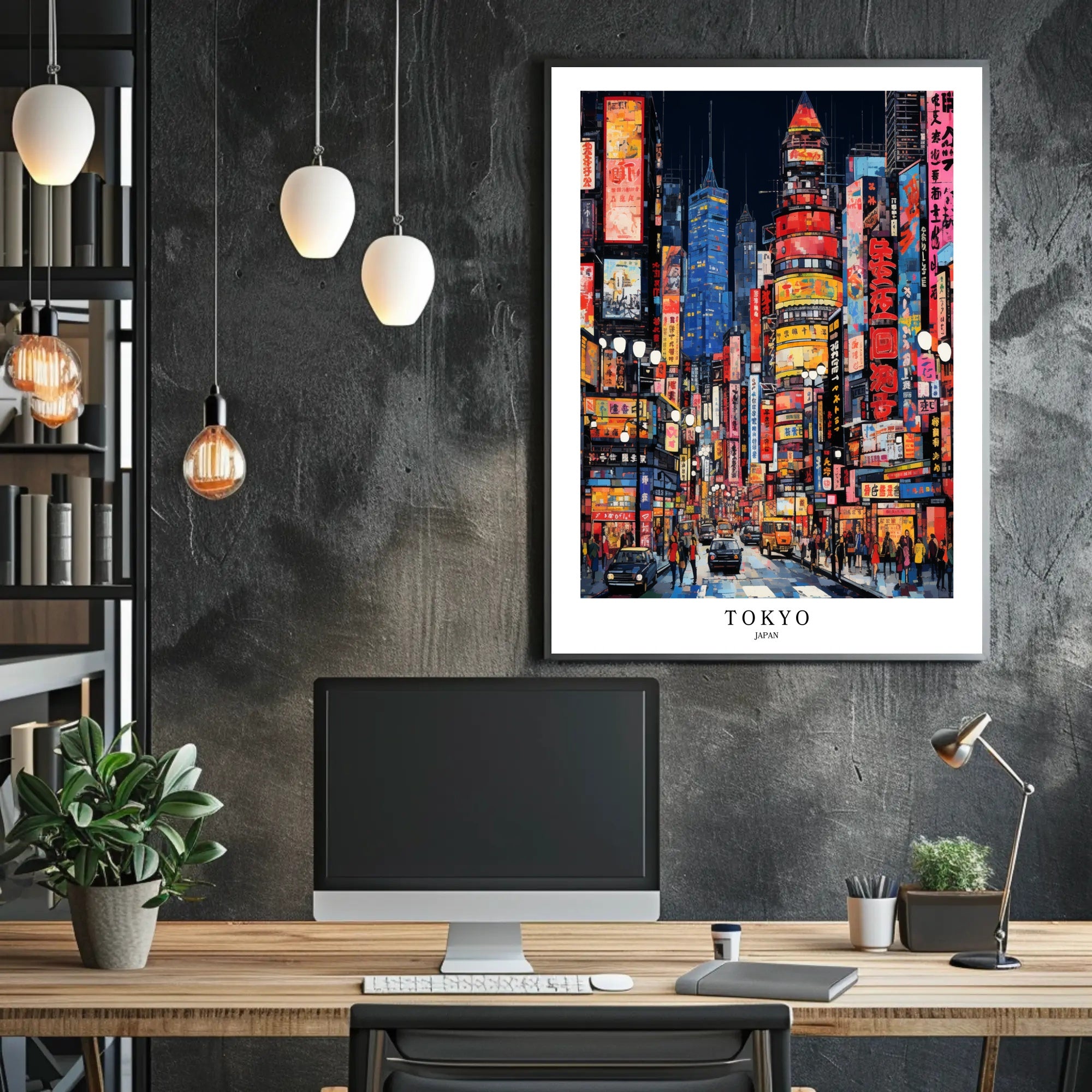Tokyo Nights Poster PosterGoat
