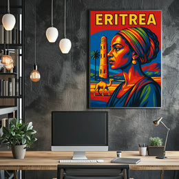 Eritrea A Vibrant Tribute Poster