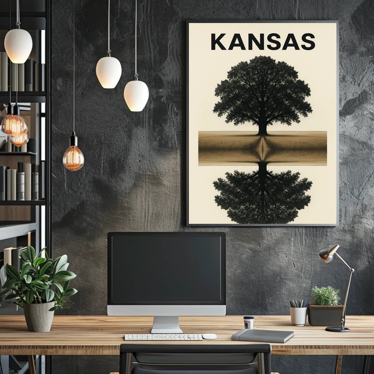 Kansas Reflection Poster