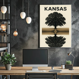 Kansas Reflection Poster